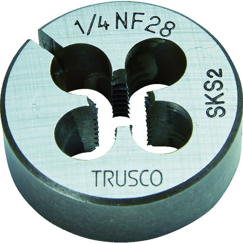 TRUSCO 丸ダイス SKS ウィット 50径 3/4W10 T50D-3/4W10