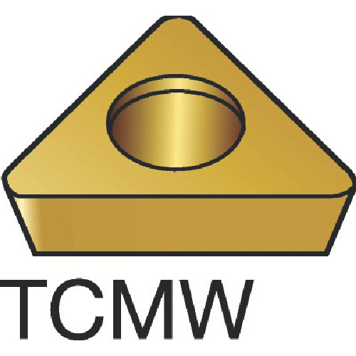 サンドビック コロターン107 旋削用ポジ・チップ(130) H13A TCMW 16 T3 