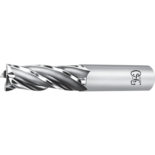 OSG ハイススクエアエンドミル 4刃センタカット ショート 刃径16 mm シャンク径16mm 80726 CC-EMS-16[オーエスジー