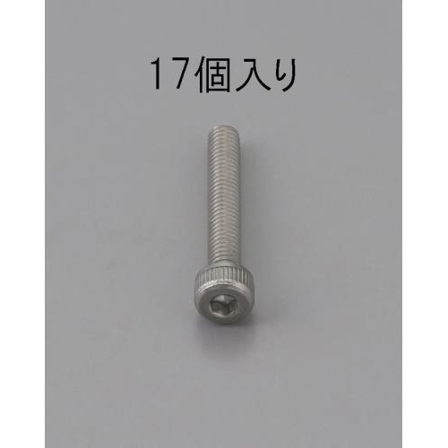 m6 ×10mm 六角穴付ボルト(ステンレス製/17本)[エスコ]の通販｜配管部品.com